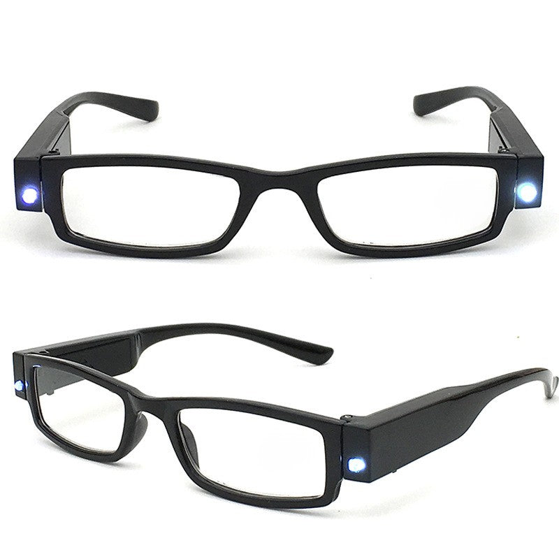 Led Light One Power Intelligent Zoom Reading glasses (2LLORG)
