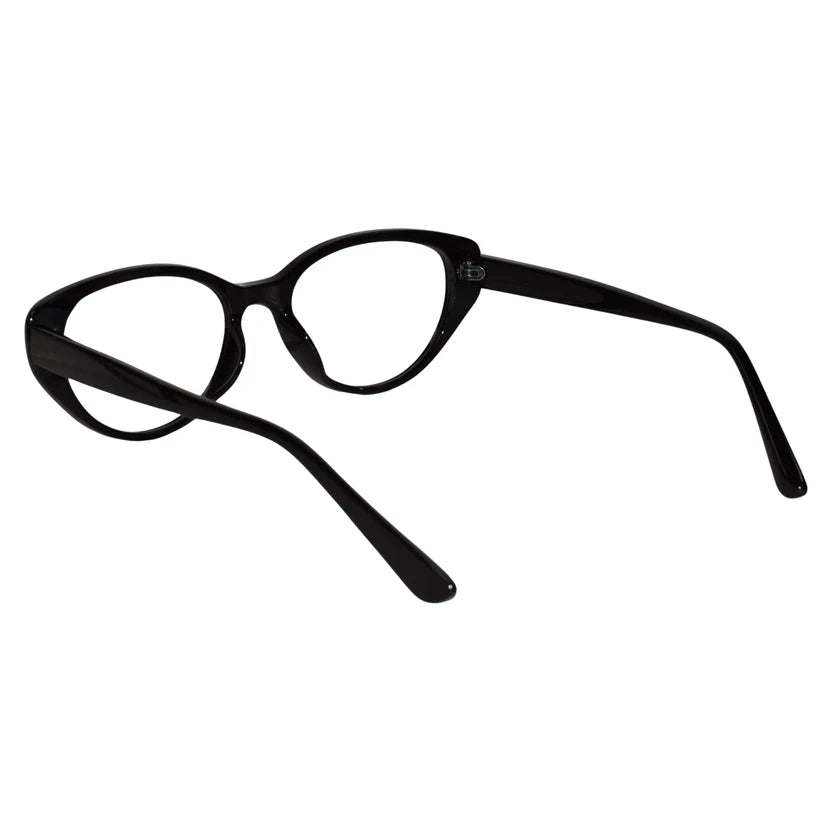 Cateye Eyeglasses For Women & Computer Glasses LKE9026-BLK