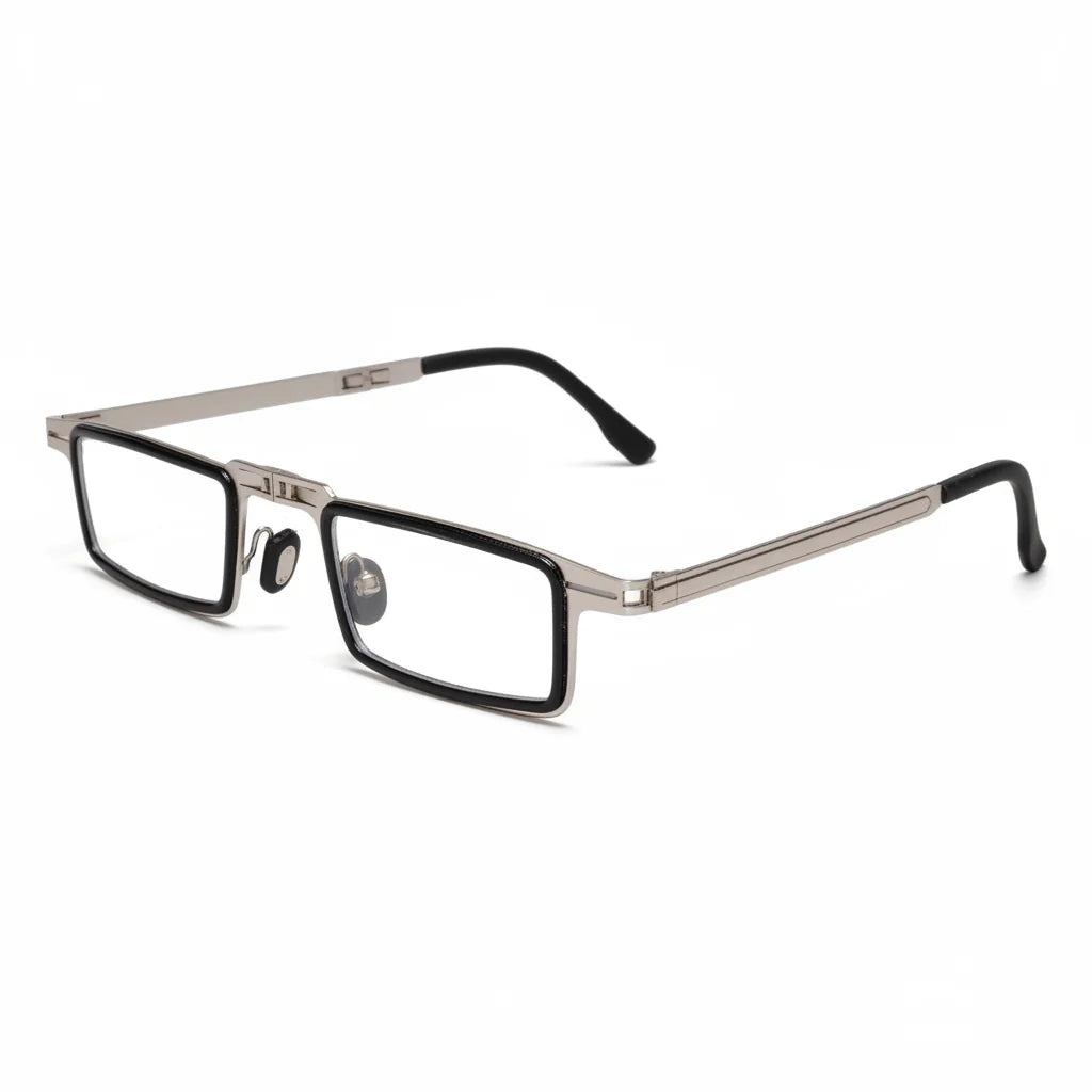 Metal Foldable One Power Intelligent Zoom Glasses (2MFRG)