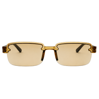 Single Vision Brown  Frame Flexible Intelligent Zoom  Reading Glasses - 1HFBRN