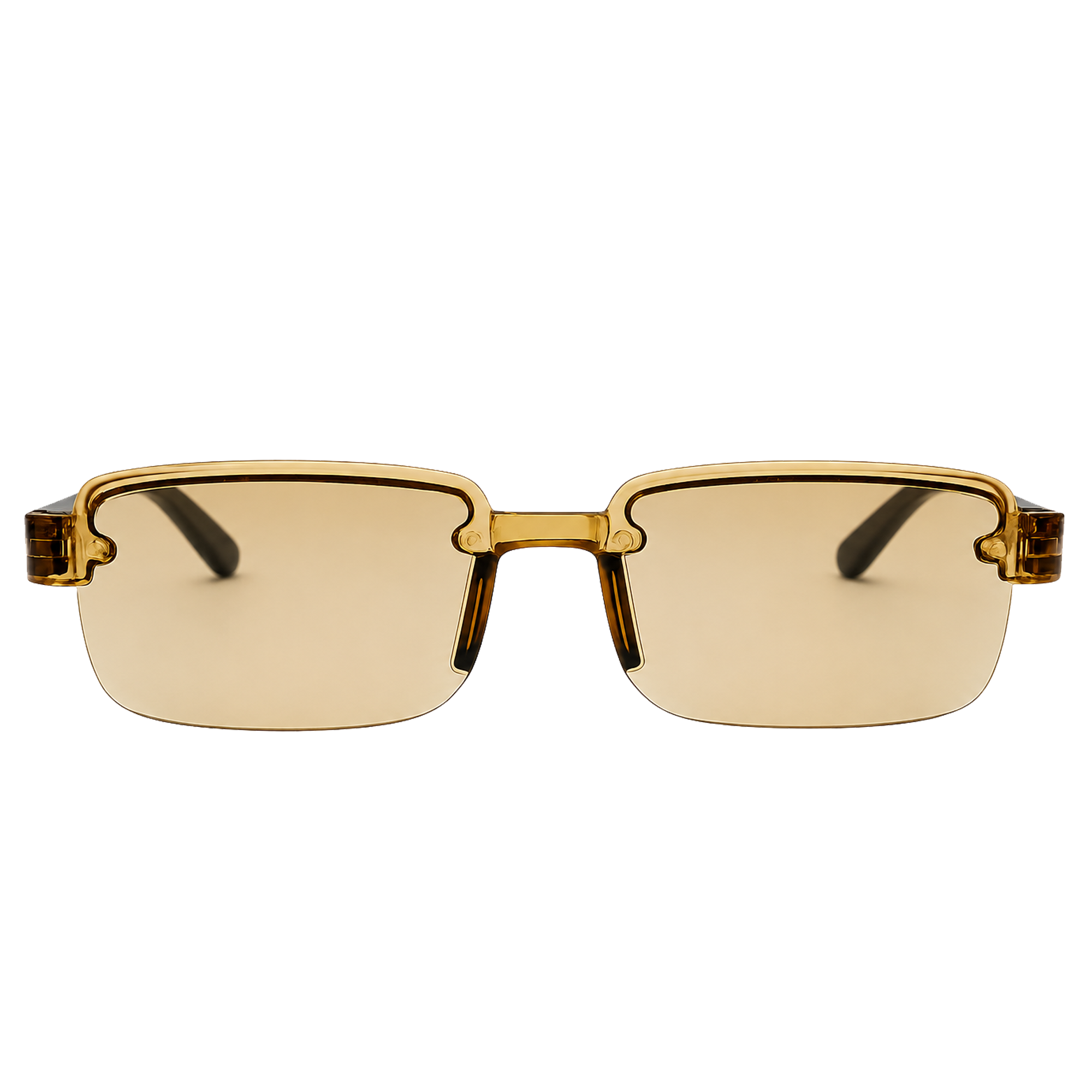 Single Vision Brown  Frame Flexible Intelligent Zoom  Reading Glasses - 1HFBRN
