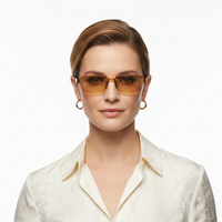 Single Vision Brown  Frame Flexible Intelligent Zoom  Reading Glasses - 1HFBRN