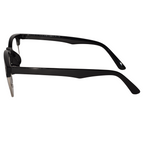 Designer Black Clubmaster Intelligent Zoom Bifocal Reading Glasses with FREE Photochromatic Reading Glasses (2PGCMBF01)