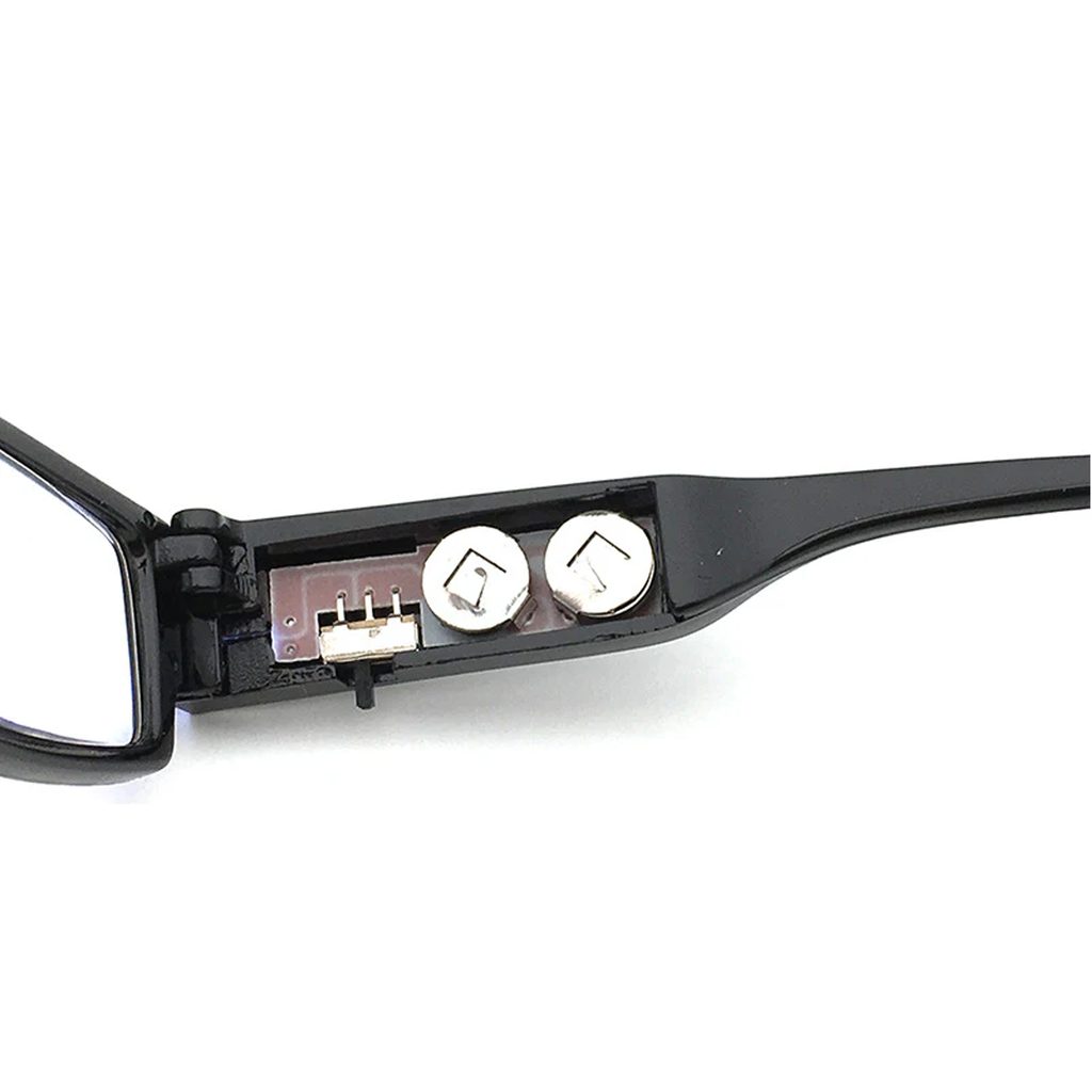 Led Light One Power Intelligent Zoom Reading glasses (2LLORG)