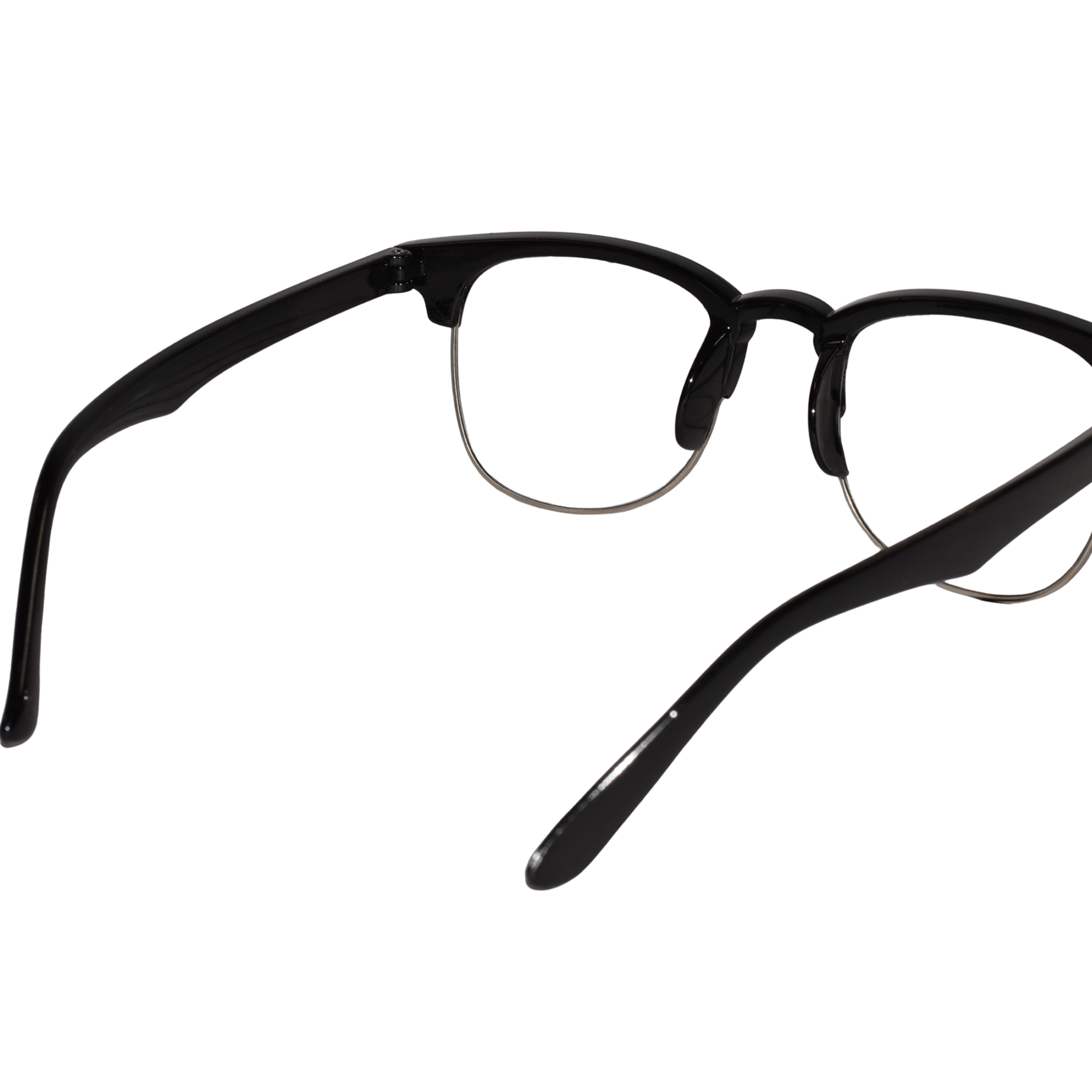 Designer Black Clubmaster Intelligent Zoom Bifocal Reading Glasses with FREE Photochromatic Reading Glasses (2PGCMBF01)