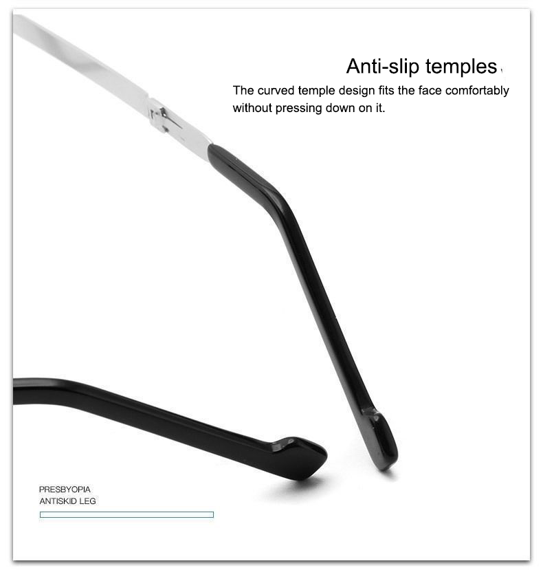 Metal Foldable One Power Intelligent Zoom Glasses (2MFRG)