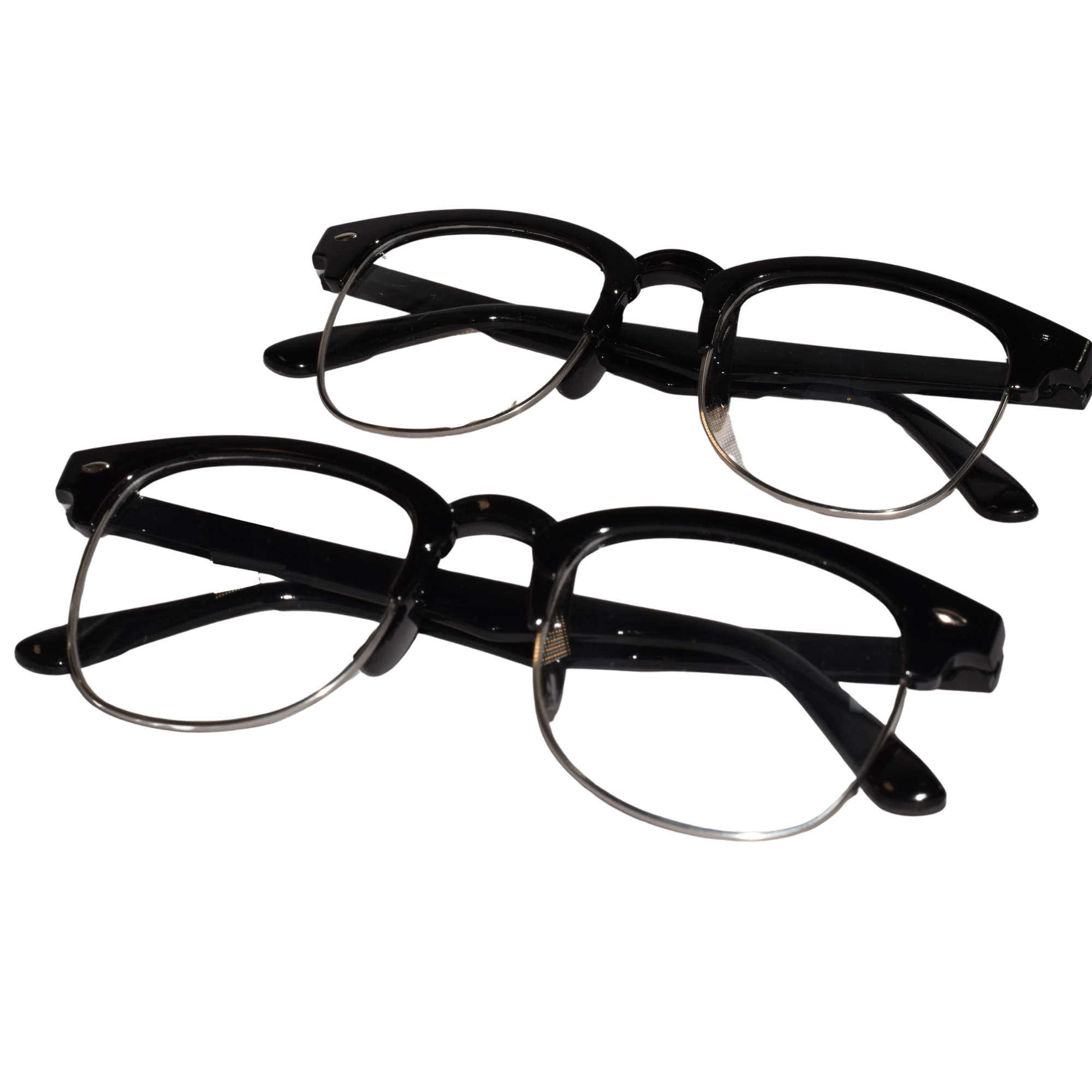 Designer Black Clubmaster Intelligent Zoom Bifocal Reading Glasses  for Men & Women (CMBF01)
