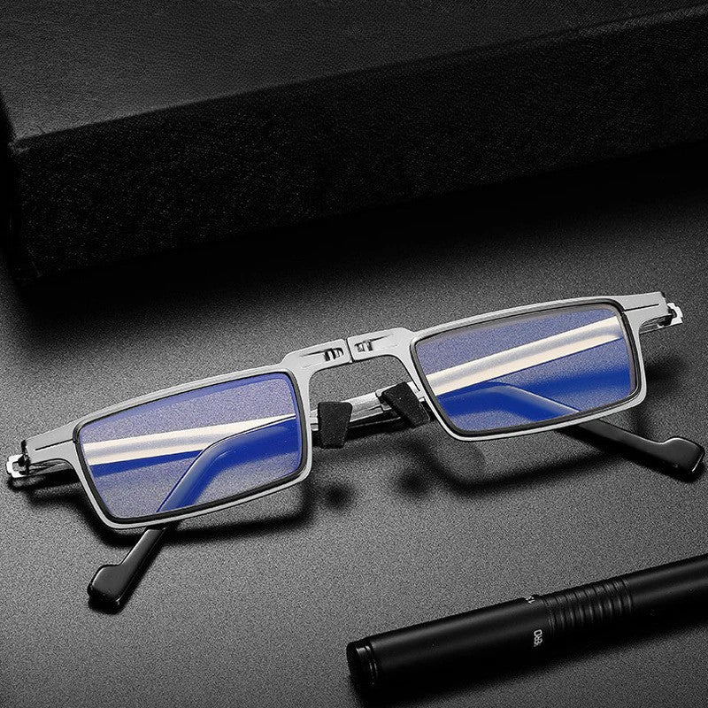 Metal Foldable One Power Intelligent Zoom Glasses (2MFRG)