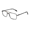 Gold Rectangular Antiglare Computer Glasses For Men ELE6008-GOLD