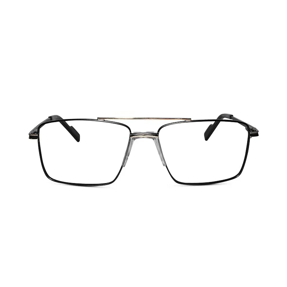 Gold Rectangular Antiglare Computer Glasses For Men ELE6008-GOLD