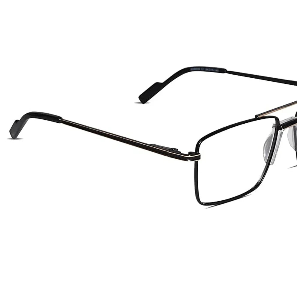 Gold Rectangular Antiglare Computer Glasses For Men ELE6008-GOLD