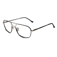 Black Aviator Reading Glasses For Men ELE9019-BLK