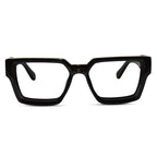 Black Bold Wayfarer Eyeglasses ELE007-BLK