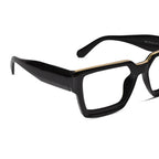 Black Bold Wayfarer Eyeglasses ELE007-BLK