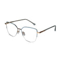 Blue Semi Frame Cateye Computer Glasses LKE26067-BLU
