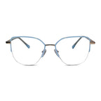 Blue Semi Frame Cateye Computer Glasses LKE26067-BLU
