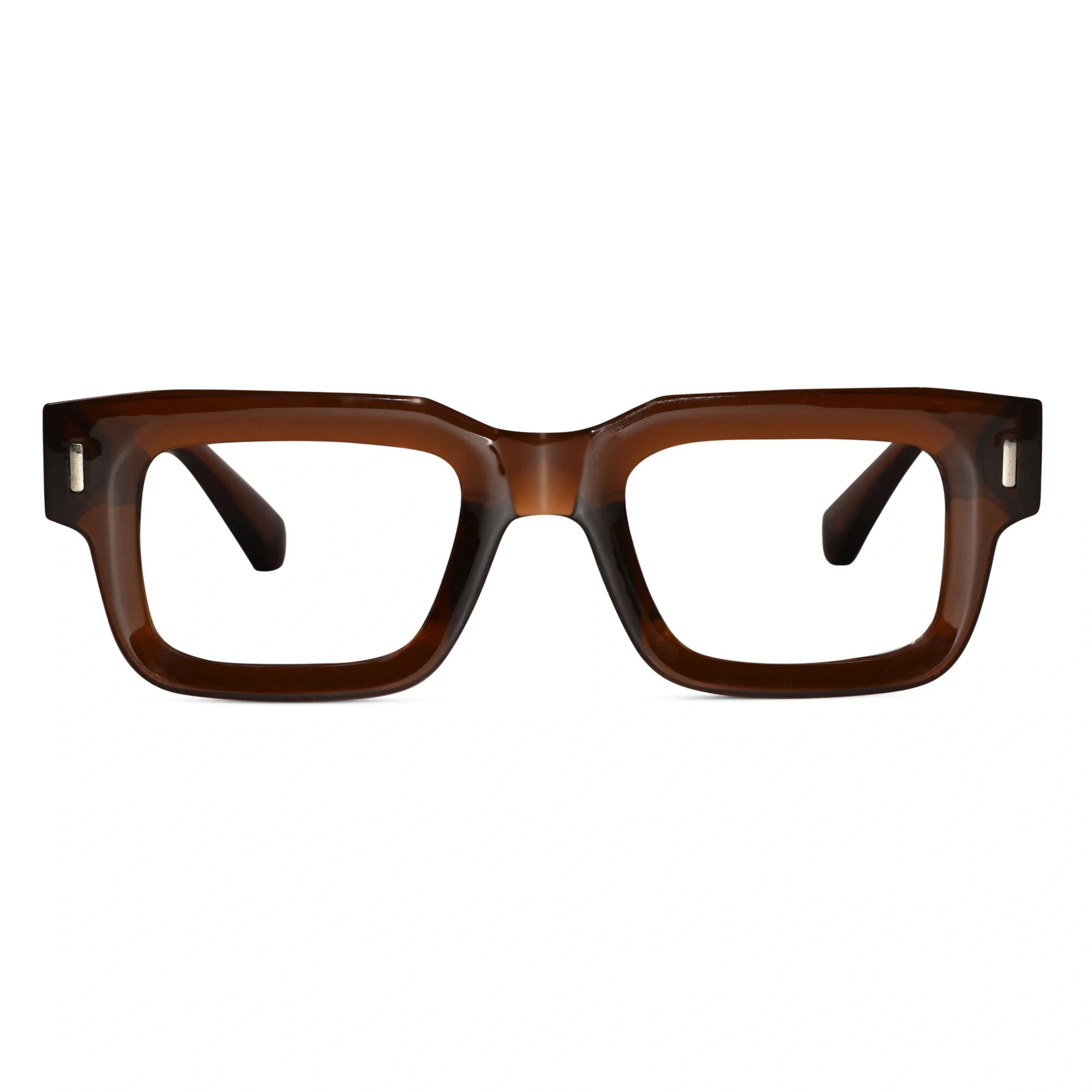 Black Bold Wayfarer Reading Glasses LKE3688-BRN