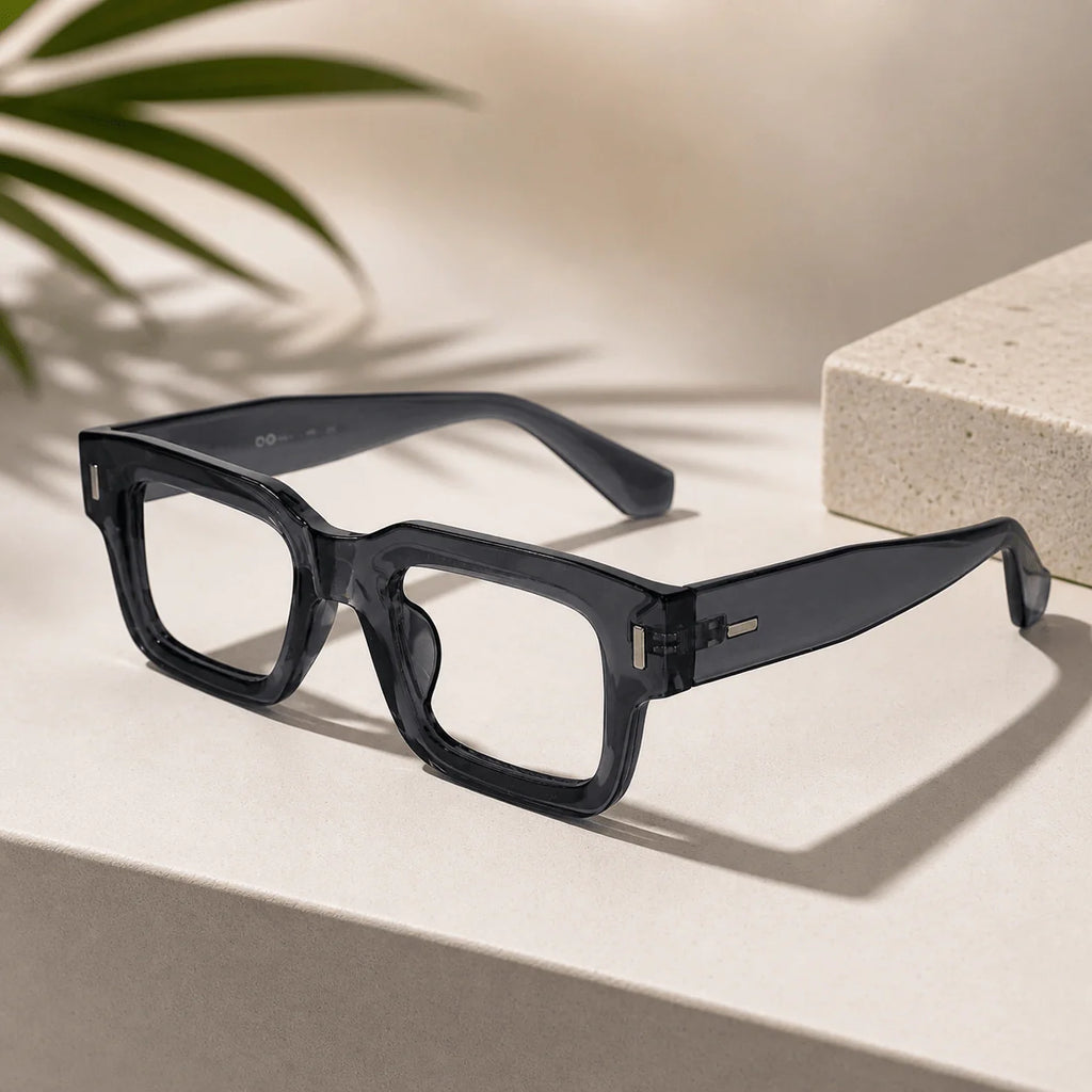 Black Bold Wayfarer Reading Glasses LKE3688-BRN