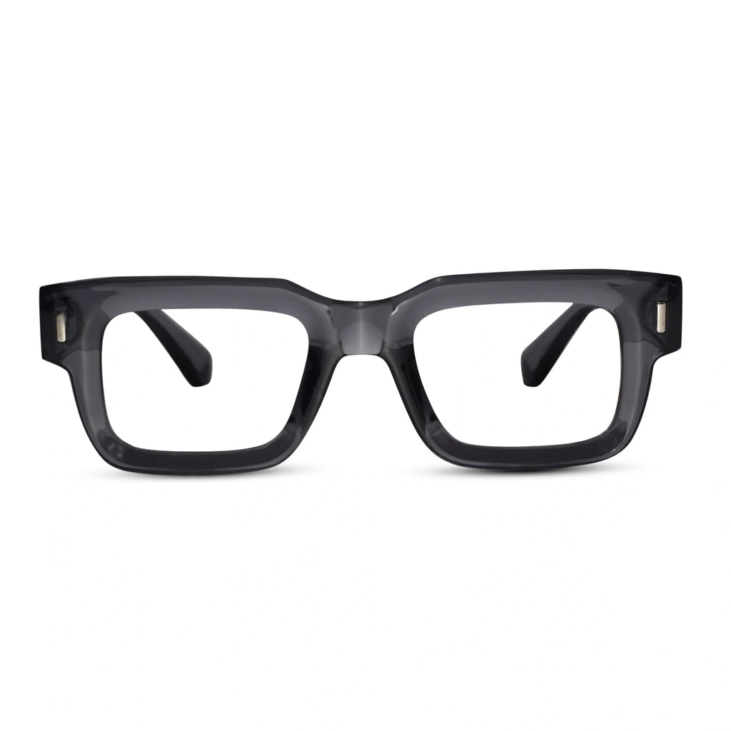 Black Bold Wayfarer Reading Glasses LKE3688-BRN