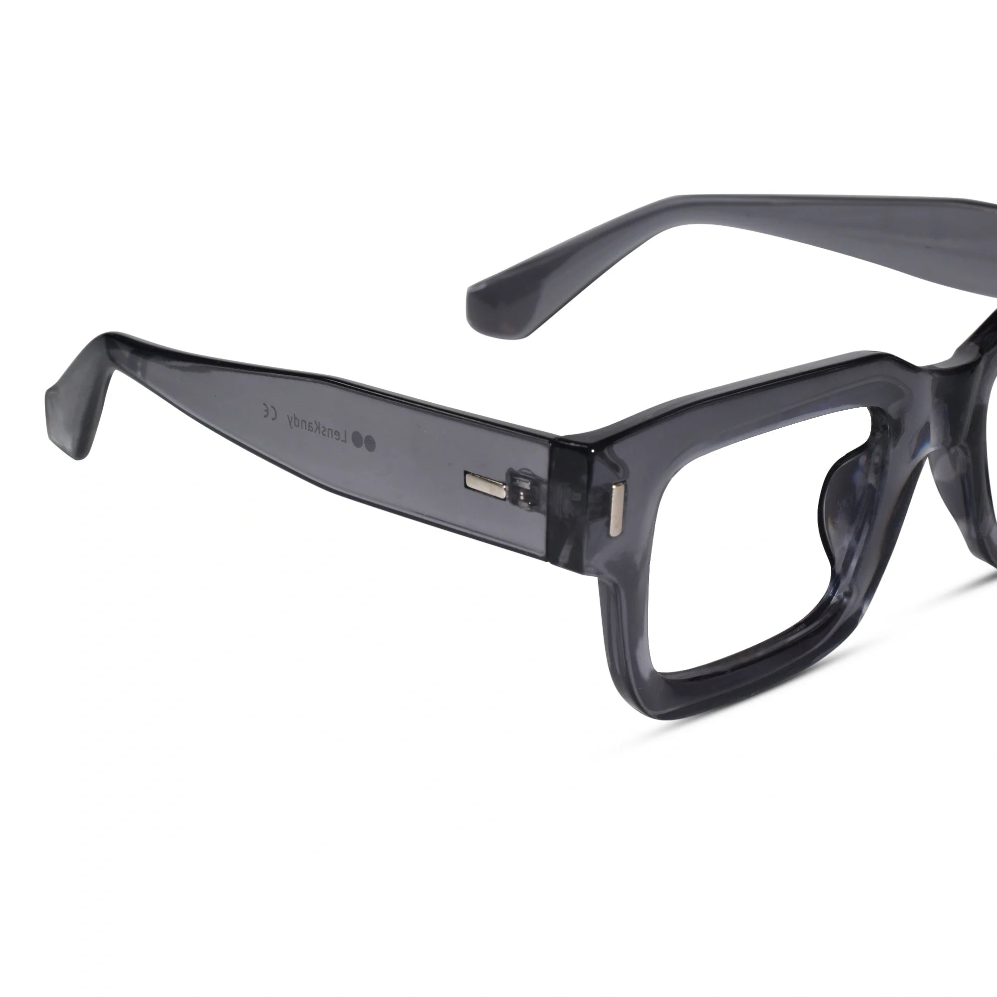 Black Bold Wayfarer Reading Glasses LKE3688-BRN