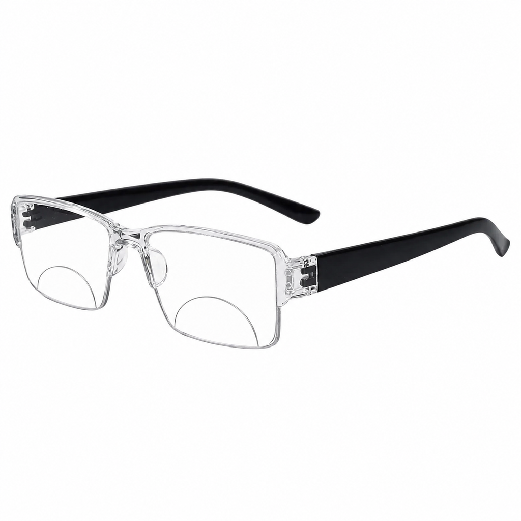 Bi-Focal Brown  Frame Flexible One Power Reading Glasses - 3RCKT