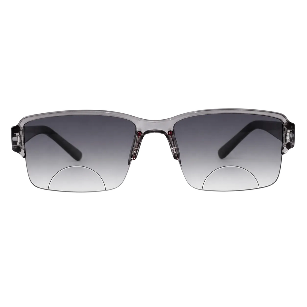 Bi-Focal Blue Frame Flexible Intelligent Zoom Reading Glasses - 3HF-BLUE