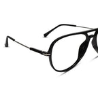 Black Aviator Eyeglasses For Men & Women LKE2810-BLK