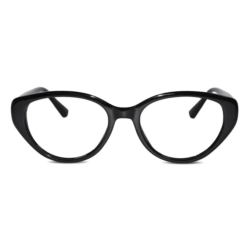 Cateye Eyeglasses For Women & Computer Glasses LKE9026-BLK