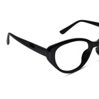 Cateye Eyeglasses For Women & Computer Glasses LKE9026-BLK