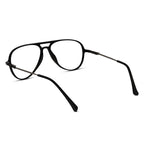 Black Aviator Eyeglasses For Men & Women LKE2810-BLK