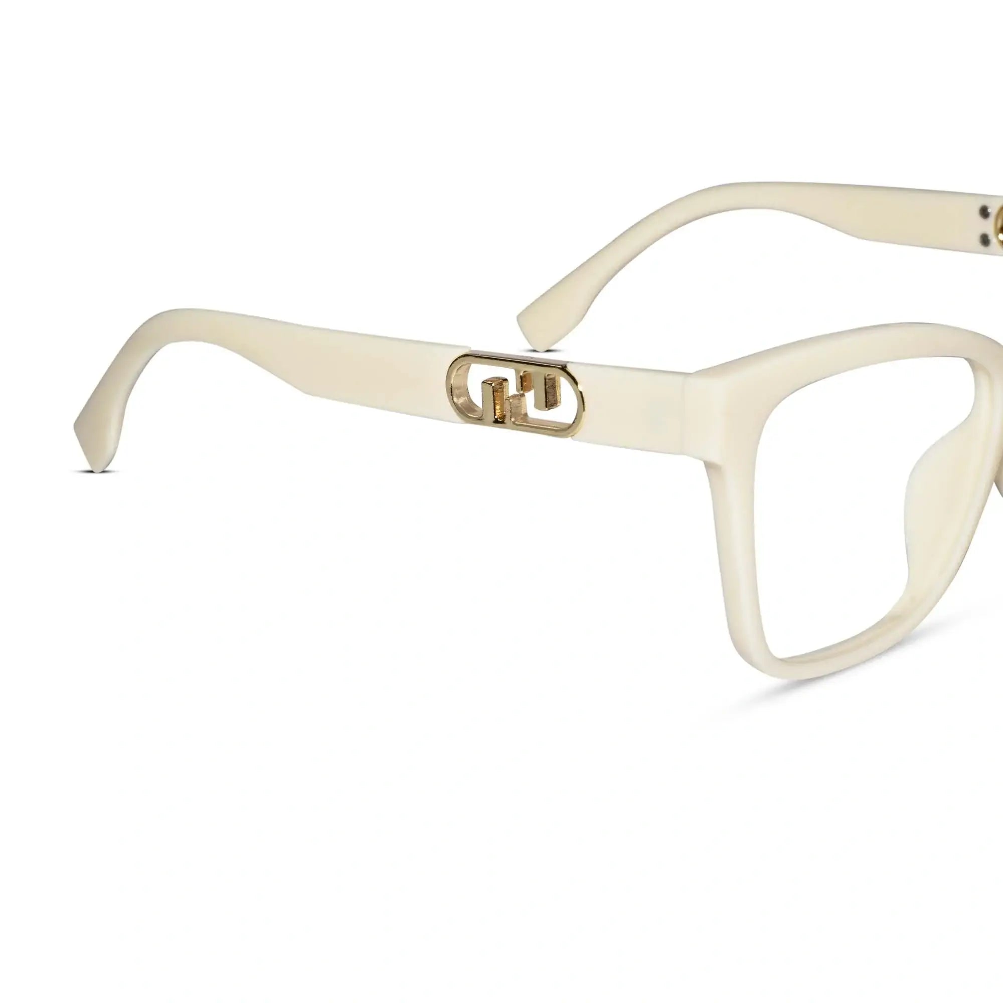 Designer White Cateye Reading Glasses For Women ELE66022-WHITE