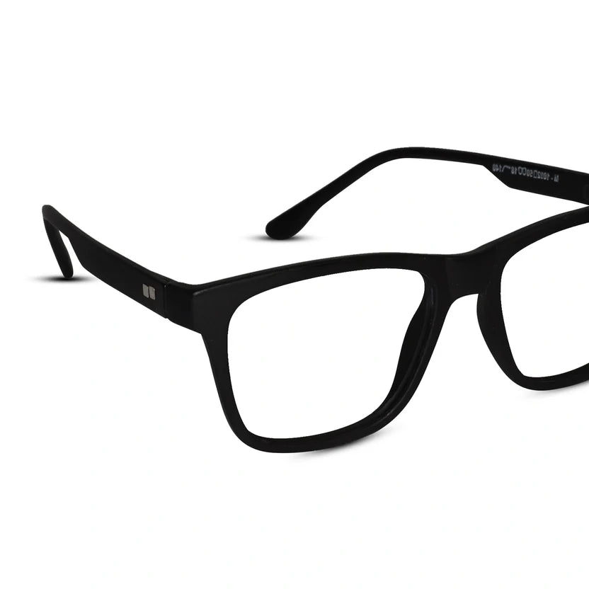 Urban Matte-Midnight Rectangular Eyeglasses & Computer Glasses For Men & Women LKEIGI001-BLK