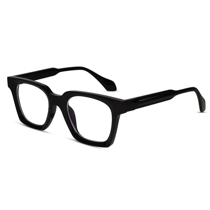 Square Bold Eyeglasses for Men & Women LKE5168-BLK