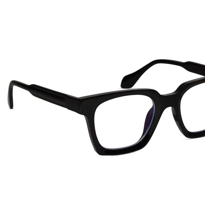 Square Bold Eyeglasses for Men & Women LKE5168-BLK