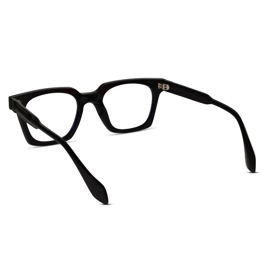Square Bold Eyeglasses for Men & Women LKE5168-BLK